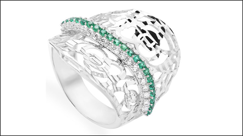 Đ&aacute; đ&iacute;nh dọc bản nhẫn tinh tế, độc đ&aacute;o